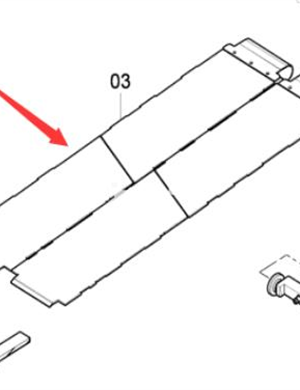 Material conveying bottom plate repair kit manufacturer part number/4812027441