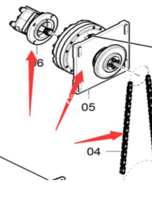 Spiral motor part number/4749260004