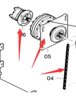 Spiral motor part number/D966057102