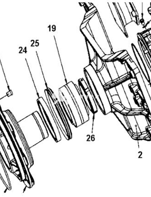 Vibration flange repair kit part number/4700938891