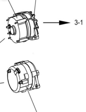 CC6200 roller generator part number/4812160764