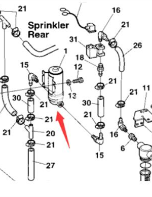  Sprinkler pump part number/4700904808