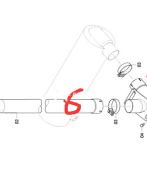 Silencer repair kit part number 2530001