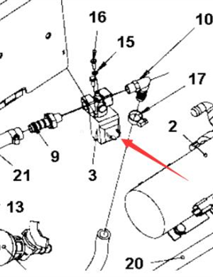 Sprinkler solenoid valve assembly part number 4700391438