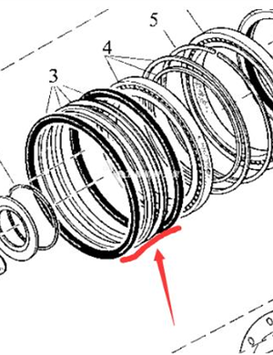  Gearbox oil seal part number 4700935381