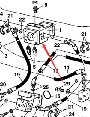 Traveling pump part number 4700380830