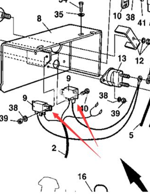 Relay part number 4700791183