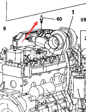 Part number 4700903632 for intake temperature sensor