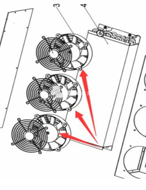 Air conditioning fan (blower) part number 4812271702