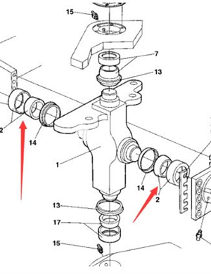 Articulated bearing part number 4700924620