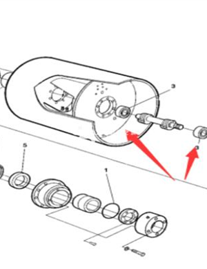 Vibration bearing part number 114060