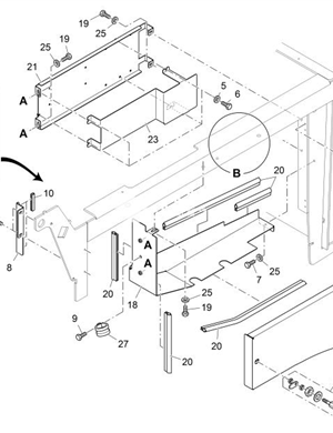 PROTECTING PLATE	2070657