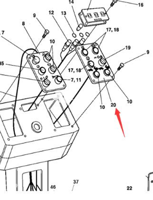 Right instrument panel part number 4700380277