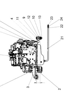 Diesel engine assembly part number 4812269784