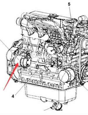 Traveling pump part number 4700372352