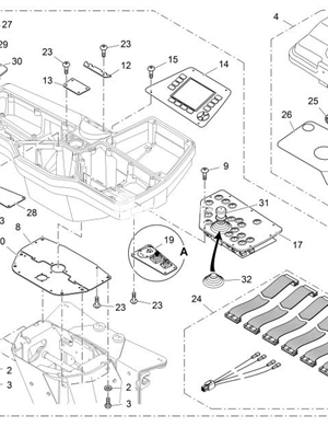 SET OF CABLES: CONTROL DESK	2063523