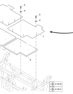 COVER PLATE, LEFT SIDE	2049099