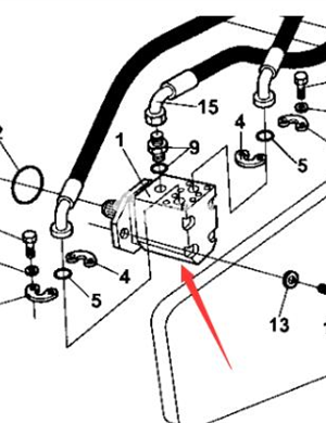 Walking motor part number 371509