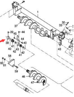 Hanger bearing sleeve part number 880180708