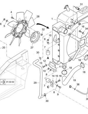 COMBINED COOLER	2083592