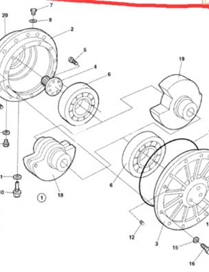 Vibration body assembly part number 4700945587