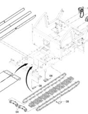 Part number 4812030487 of the feeding level device