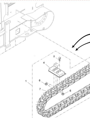 TRACK SHOE WITH RUBBER PAD	4617400011 