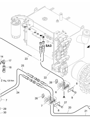 HYDRAULIC MOTOR	2042084 