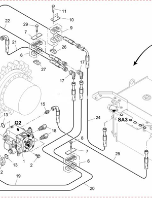 HYDRAULIC MOTOR	2042084