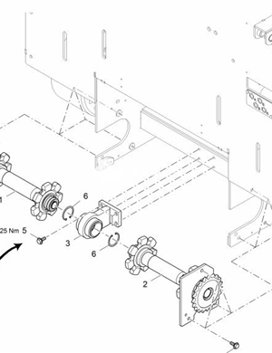 DRIVE SHAFT, LEFT SIDE	2044493