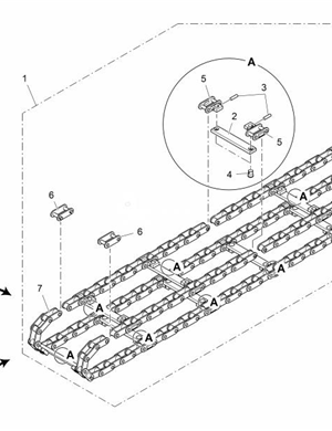 CONVEYOR CHAIN CPL.	2046350 