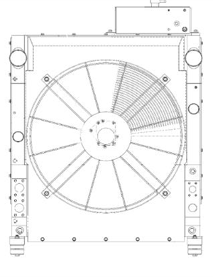 Radiator assembly part number 936708