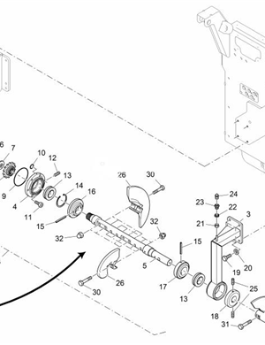 SPHERICAL ROLLER BEARING	2044482 