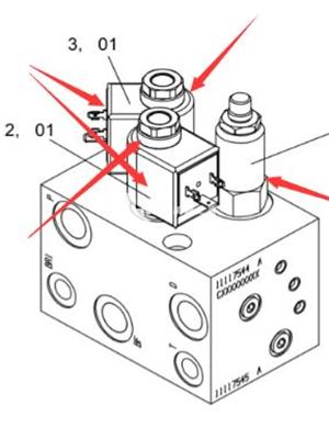 Vibration valve assembly part number 4812265011