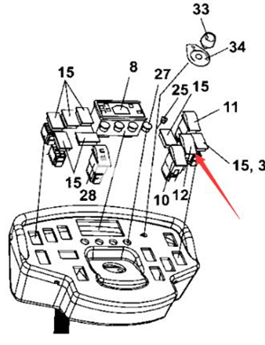 Vibration switch part number 4700791580