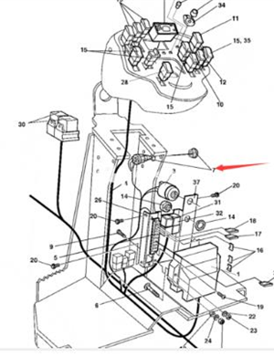 Emergency stop switch part number 4700791647