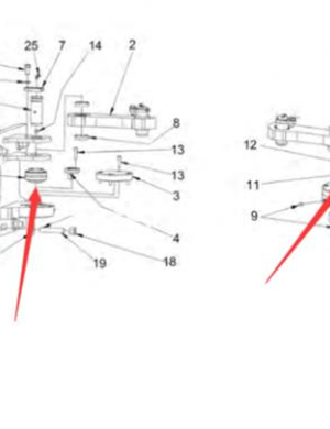 Middle hinge bearing part number 4812125392