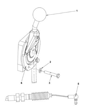 Accelerator cable part number 4812113165