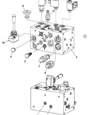 Hydraulic valve part number 4700395924