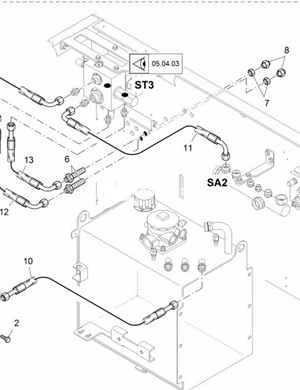 HYDRAULIC PUMP	2013497 