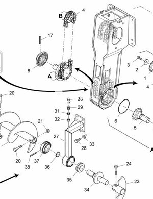 FLANGE, LEFT SIDE	2158869