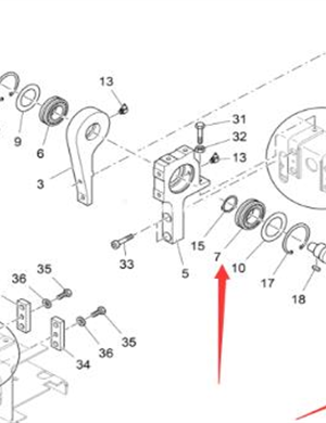 Rammer bearing part number 4749540018 