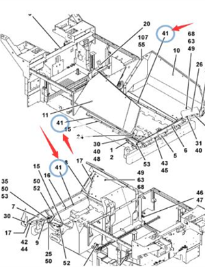 Flat gasket part number 4749900013 