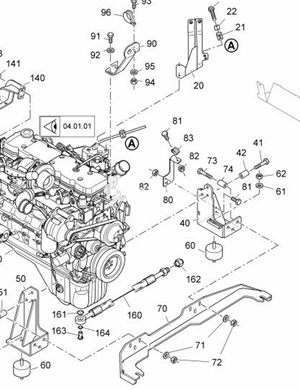 SUPER 1900-3_2100-3	DIESEL ENGINE	2287103