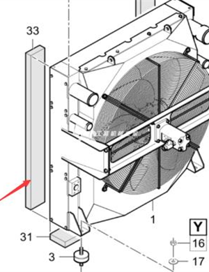  Water tank insulation pad part number 4812037176