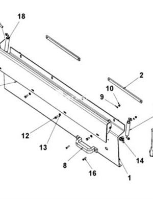 Side cover gas spring part number 4812268531 