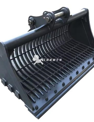 5 Ton Excavator Skeleton Bucket Hardox Wear Plate Sieve Bucket Separate Rocks and Debris  