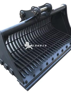 Excavator Best Price Sand Stone Shaker Bucket Skeleton Rake Bucket for Construction Works