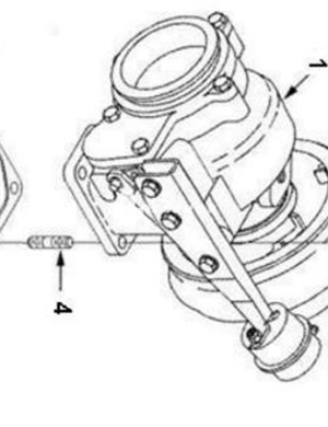 Turbocharger part number 4812271646 