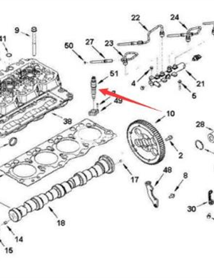 Fuel injector part number 4812271667 